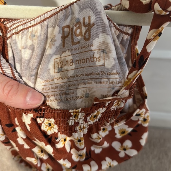 Little Sleepies Play collection romper - Picture 3 of 4